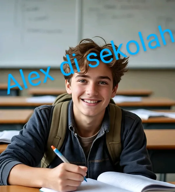 Alex di sekolah