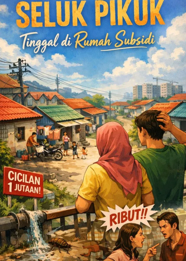 seluk pikuk tinggal di rumah subsidi