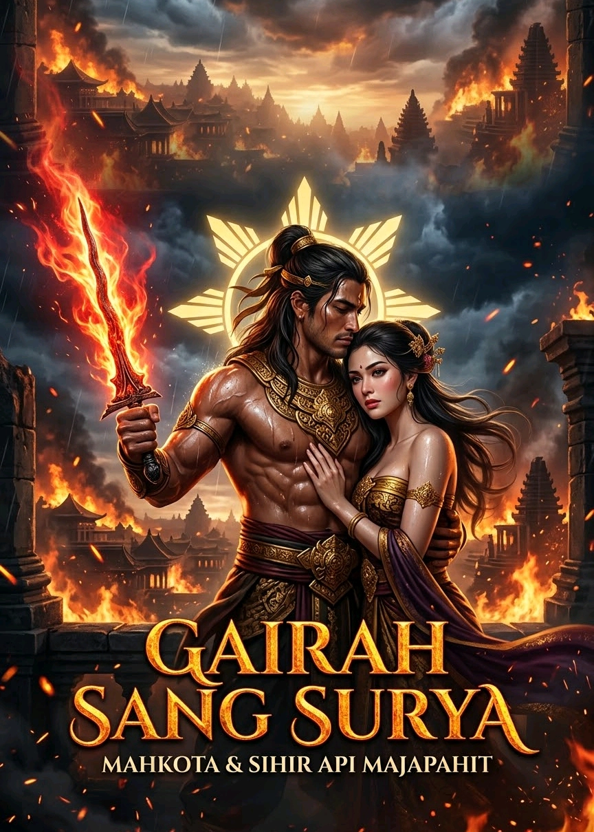 ​"Gairah Sang Surya: Mahkota & Sihir Api Majapahit"